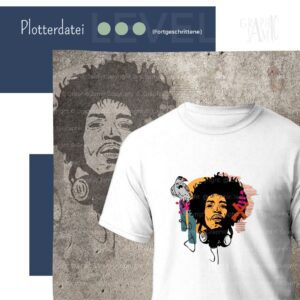 Jimi Hendrix SVG